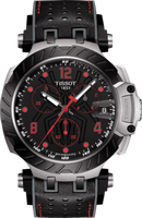 Horlogeband Tissot T1154172705701 / T603045129 Rubber Zwart 21mm