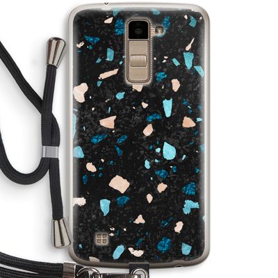 Terrazzo N°11: LG K10 (2016) Transparant Hoesje met koord