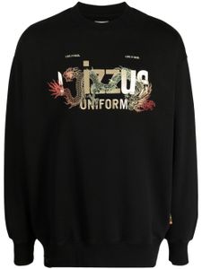 izzue sweat épaules tombantes - Noir