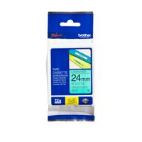 Labeltape brother ptouch tze751 24mm groen