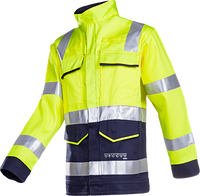 SALE! Sioen 010VA2PFA Millau Signalisatie Blouson met ARC bescherming - Fluo Geel/Marine - Maat 54 - thumbnail