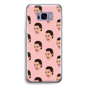 Ugly Cry Call: Samsung Galaxy S8 Transparant Hoesje