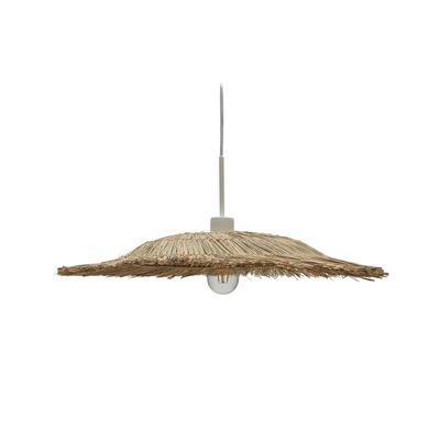 Kave Home Lampenkap 'Gualta' Zeegras, Ø50cm
