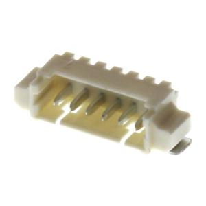 Molex 532610671-1000 Male header, inbouw (standaard) Totaal aantal polen: 6 Rastermaat: 1.25 mm Inhoud: 1000 stuk(s) Tape on Full reel