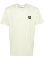 Stone Island t-shirt en coton à patch Compass - Vert - thumbnail