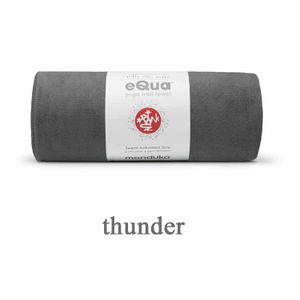 Manduka eQua Yoga Mat Handdoek - Extra Lang - Thunder