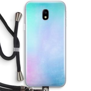 mist pastel: Samsung Galaxy J3 (2017) Transparant Hoesje met koord