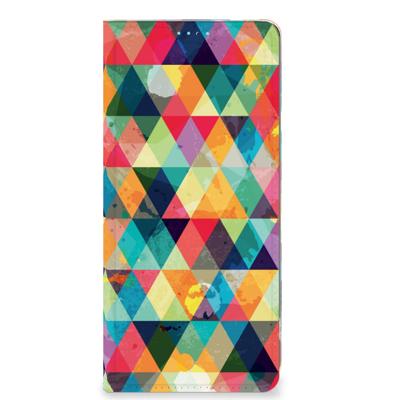 OPPO A98 5G | Hoesje met Magneet | Geruit OPPO A98 5G | Hoesje met Magneet | Geruit