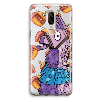 Loot Burger: OnePlus 6 Transparant Hoesje