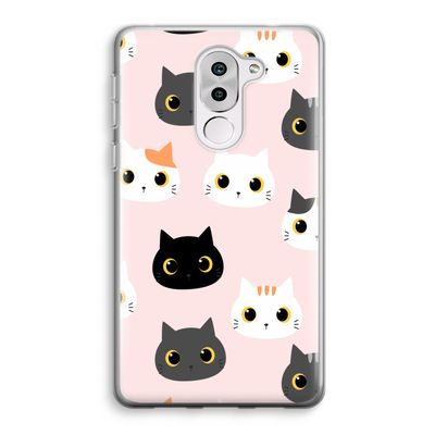 Katten: Honor 6X Transparant Hoesje