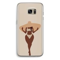 Let's get salty: Samsung Galaxy S7 Edge Transparant Hoesje