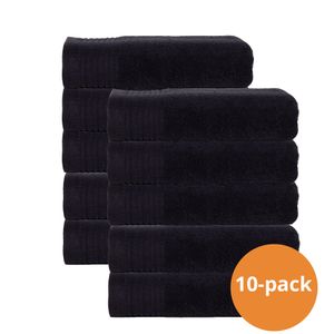 The One handdoek 50x100 Black 10 stuks