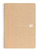 Oxford Touareg spiraalschrift, 180 bladzijden, ft A5, geruit 5 mm, geassorteerde kleuren - thumbnail