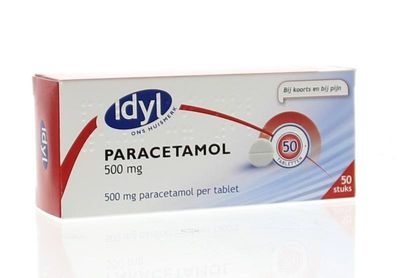 Idyl Paracetamol 500mg (50 tab)