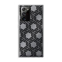 Geometrisch patroon: Samsung Galaxy Note 20 Ultra / Note 20 Ultra 5G Transparant Hoesje