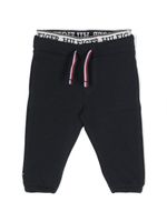 Tommy Hilfiger Junior pantalon de jogging à logo brodé - Bleu