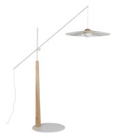 Zuiver Verstelbare Vloerlamp 'Belle' 200cm, kleur Beige Zuiver Verstelbare Vloerlamp 'Belle' 200cm, kleur Beige