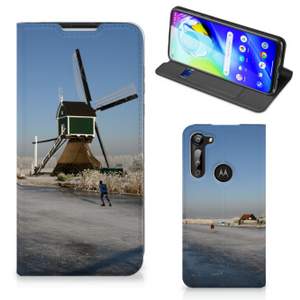 Motorola Moto G8 Power Book Cover Schaatsers