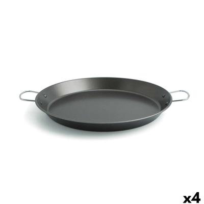 Pan Quid Senia Zwart Metaal Staal Ø 46 cm (4 Stuks)