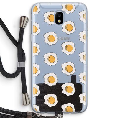 Bacon to my eggs #1: Samsung Galaxy J5 (2017) Transparant Hoesje met koord
