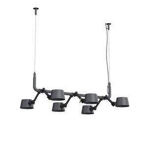 Tonone Bolt 6-pack Pendant Hanglamp - Donkergrijs