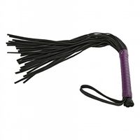 Black Rose Whipping Willow Zweep - Zwart / Paars