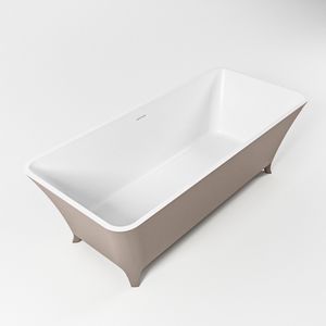 Vrijstaand Bad MONDIAZ LUNDY 170x75cm Kleur Smoke / Talc