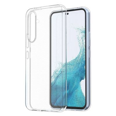 Lunso - Samsung Galaxy A54 - TPU Backcover hoes - Transparant