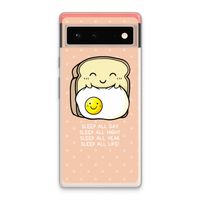 Sleep All Day: Google Pixel 6 Transparant Hoesje