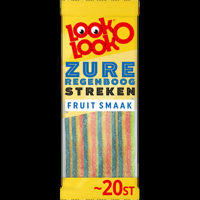 LookOLook Zure Regenboog Streken Vegan 20 stuks bij Jumbo