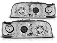 Tuning-Tec Koplampen dual halo rims VOLVO 850 92-12 96 ANGEL EYES CHROOM - thumbnail