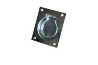 Waelbers Luikring 75x90mm gegalvaniseerd