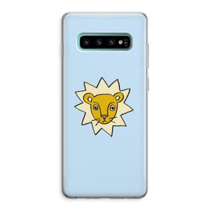 Kleine leeuw: Samsung Galaxy S10 Plus Transparant Hoesje