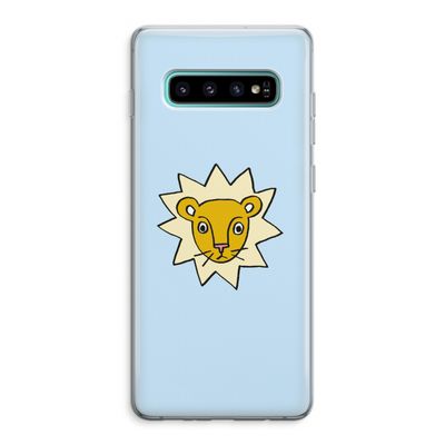 Kleine leeuw: Samsung Galaxy S10 Plus Transparant Hoesje