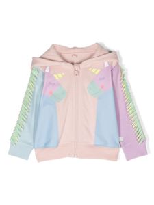 Stella McCartney Kids veste imprimée à capuche - Rose