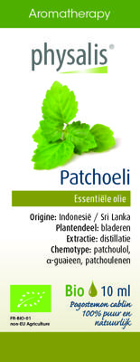Physalis Aromatherapy Essentiële Oliën Patchouli Olie 10ml