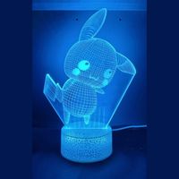 3D LED LAMP - POKEMON PIKACHUC