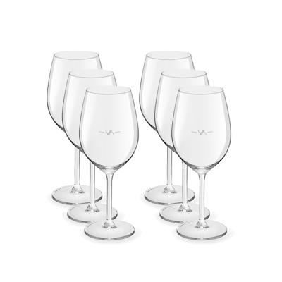 Royal Leerdam Wijnglazen Espirit - 30x - rode wijn - 530 cl - met maatstreep