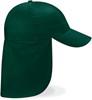 Beechfield CB11b Junior Legionnaire Style Cap - Bottle Green - One Size