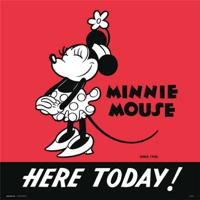 Kunstdruk Disney Minnie 90 I 30x30cm
