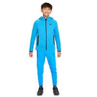 Nike Tech Fleece Sportswear Trainingspak Kids Blauw Zwart