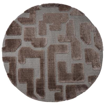 Vloerkleed Liana Bruin Rond ø160 cm Vloerkleed Liana Bruin Rond ø160 cm