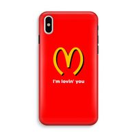 I'm lovin' you: iPhone X Tough Case