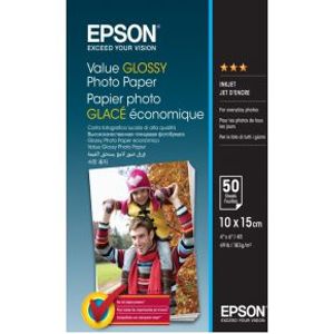 Epson Value Glossy Photo Paper - 10x15cm - 50 Vellen