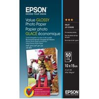 Epson Value Glossy Photo Paper - 10x15cm - 50 Vellen - thumbnail