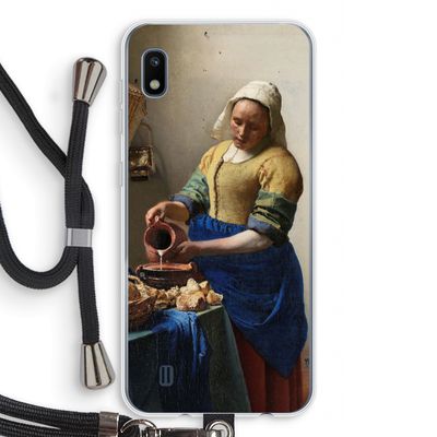 The Milkmaid: Samsung Galaxy A10 Transparant Hoesje met koord