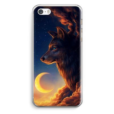 Night Guardian: iPhone 5 / 5S / SE Transparant Hoesje