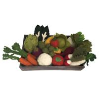 Papoose Toys Papoose Toys Crated Vegetable Set