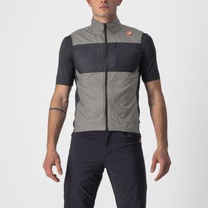 Castelli Unlimited Puffy fietsvest mouwloos lichtgrijs heren L