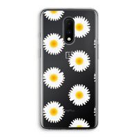 Margrietjes: OnePlus 7 Transparant Hoesje